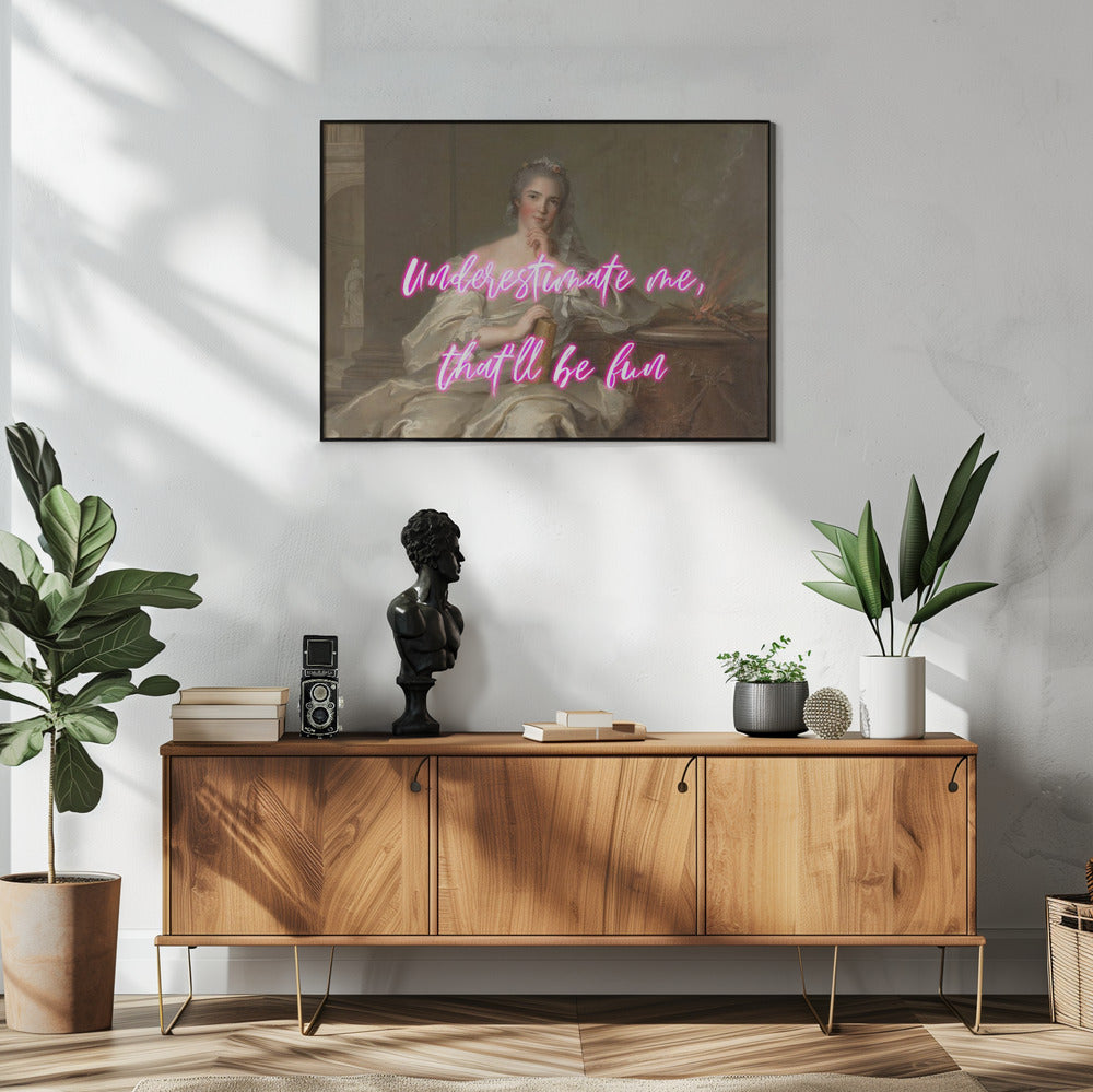 Onderschat de verhouding 3 | Poster