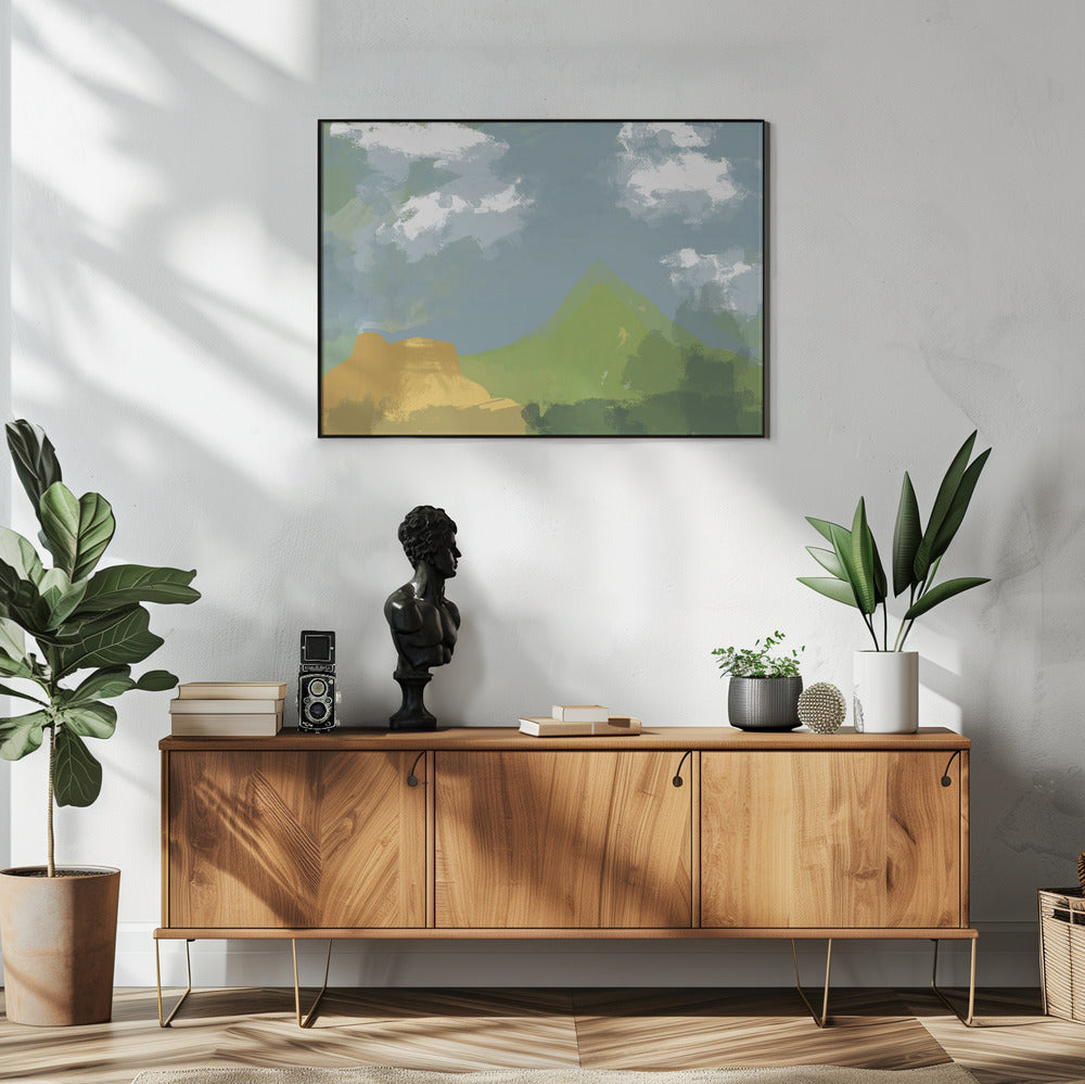 Landschapsabstract | Poster