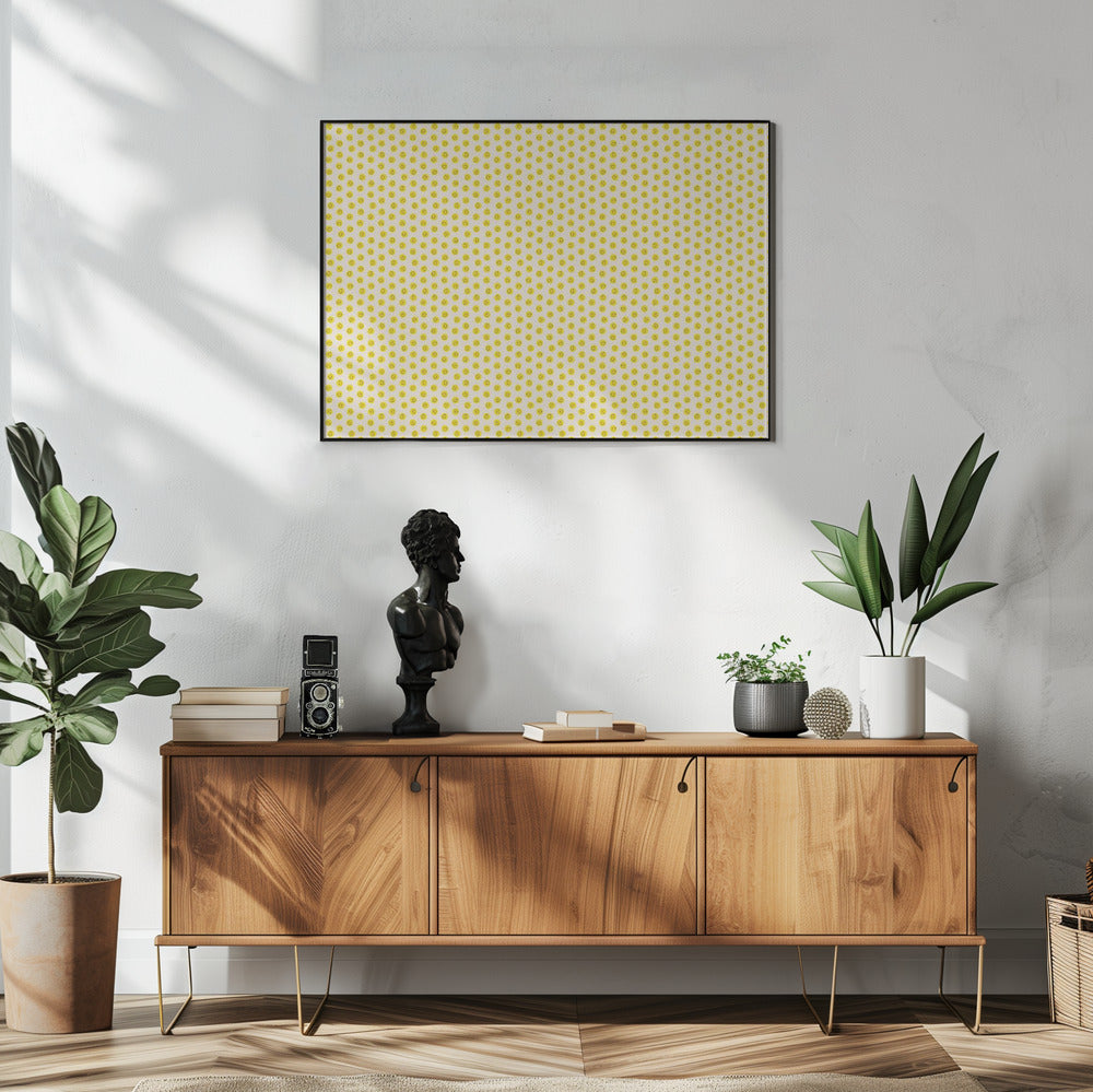 Yellow Smileys (pattern design) | Poster