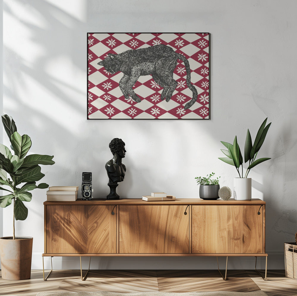 Slapende kat I | Poster