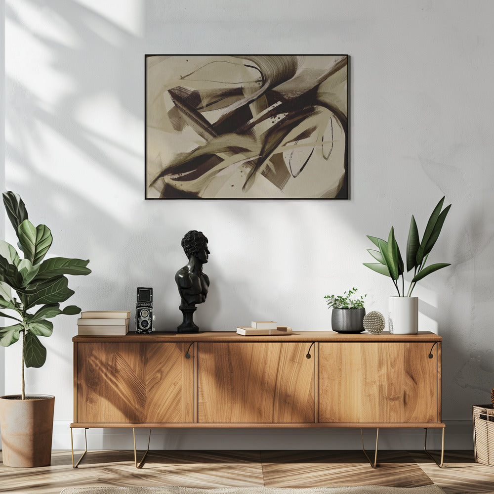 Elegantie in beweging | Poster
