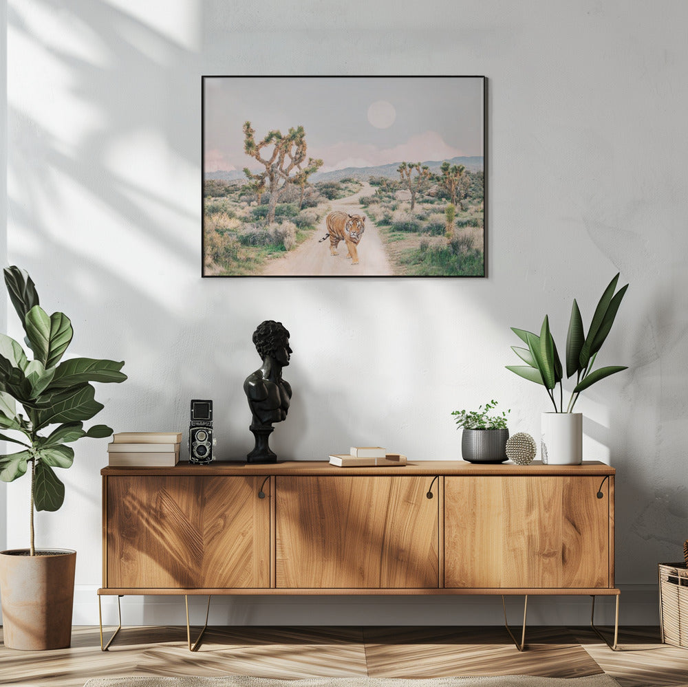 Zwervende tijger | Poster