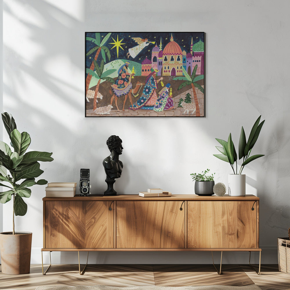 Three Wise Men and an Angel | Poster