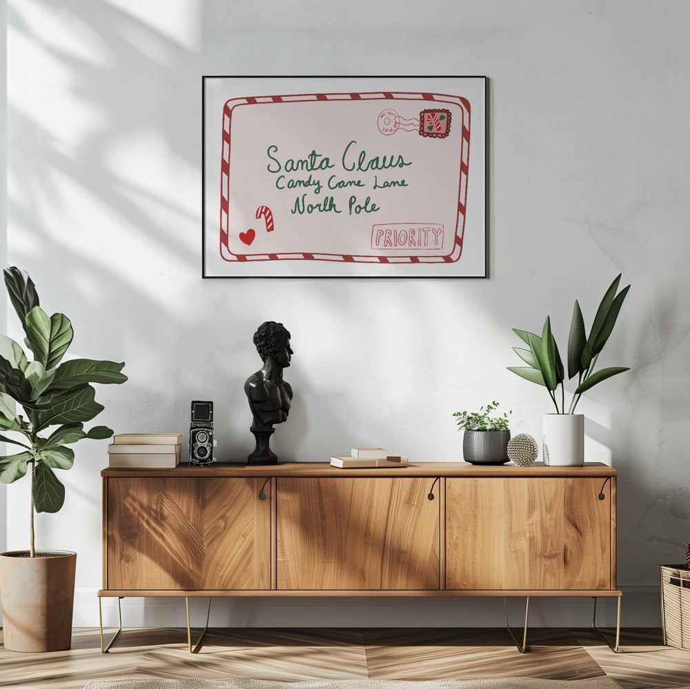 Brief aan de Kerstman | Poster