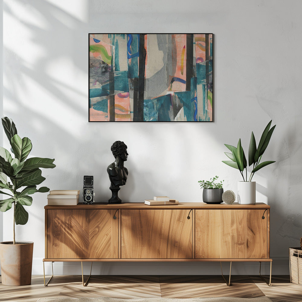 Multi Abstracte Vormen 1 | Poster