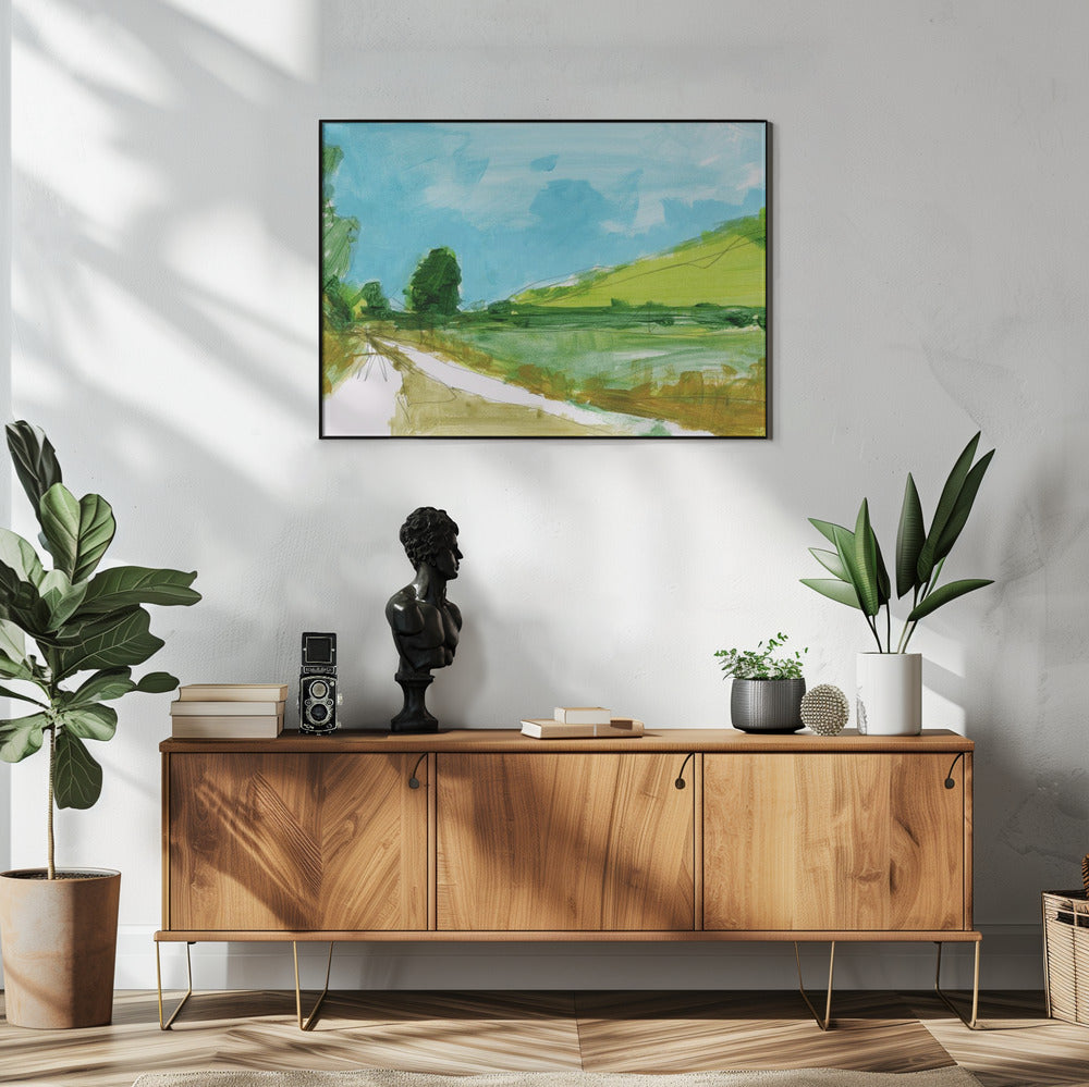 Landelijk Landschap 3 | Poster