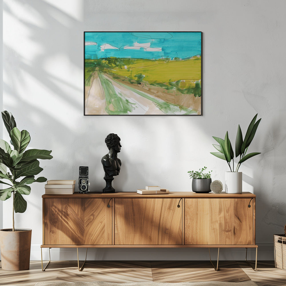 Landelijk Landschap 2 | Poster
