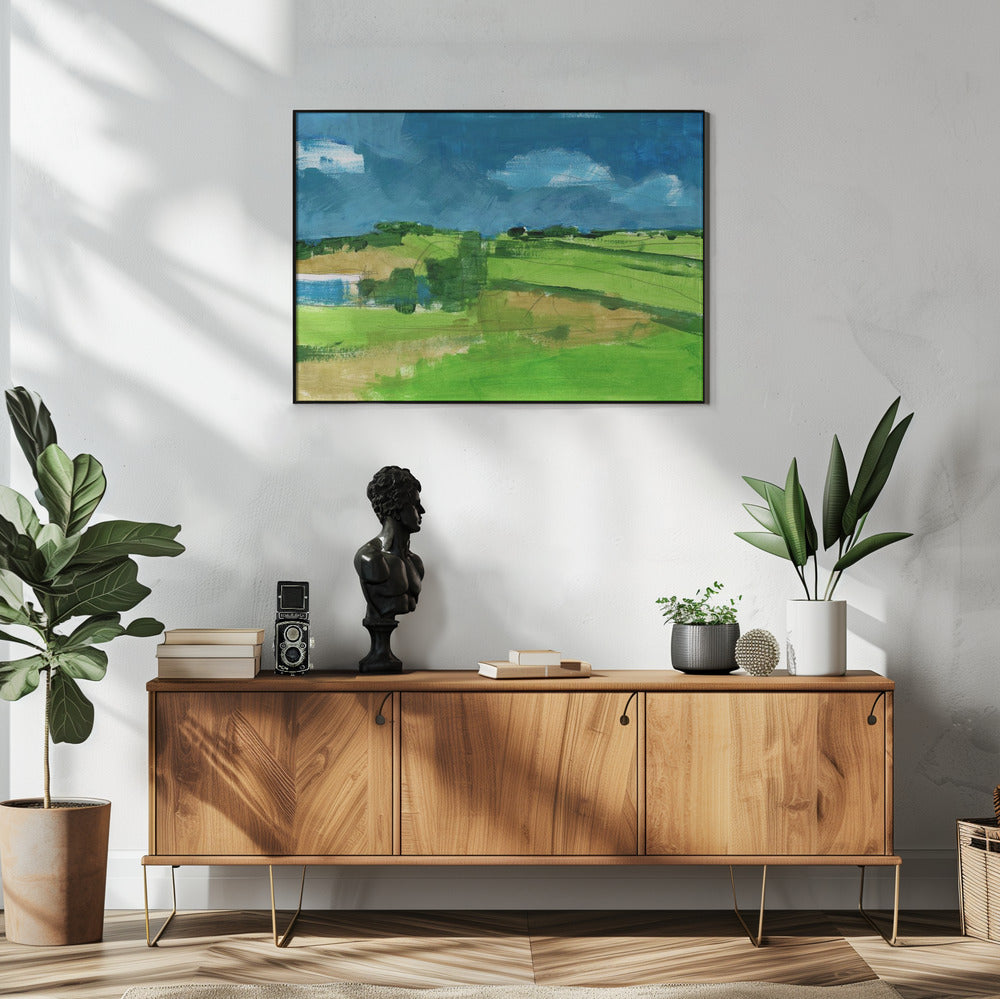 Landelijk Landschap 4 | Poster