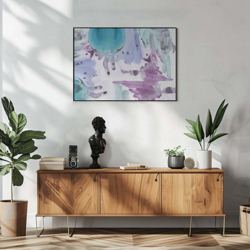 Aquarelle Organic Shapes 2 | Poster