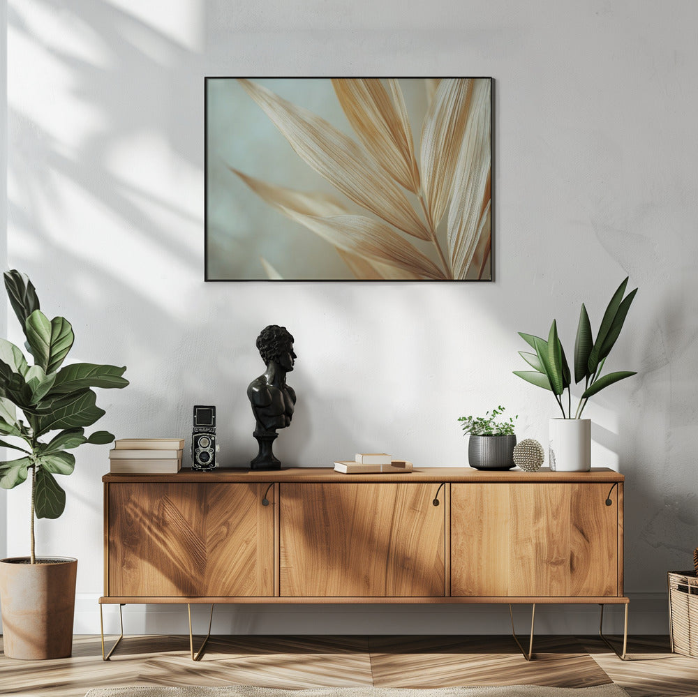 Gouden bladeren harmonie | Poster