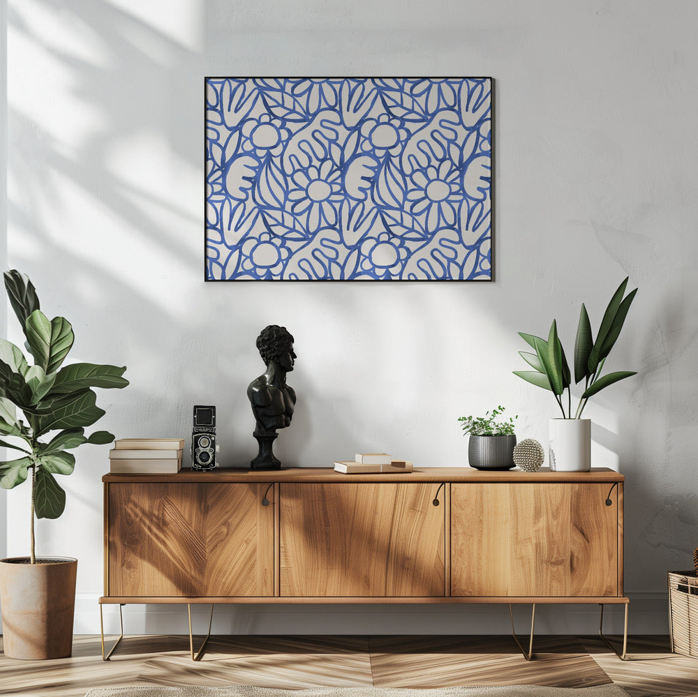 Bloemenharmonie Doolhof | Poster