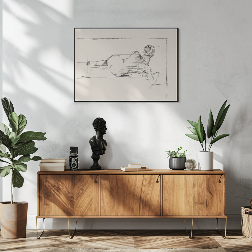 Étude Vrouwelijke No.9 | Poster