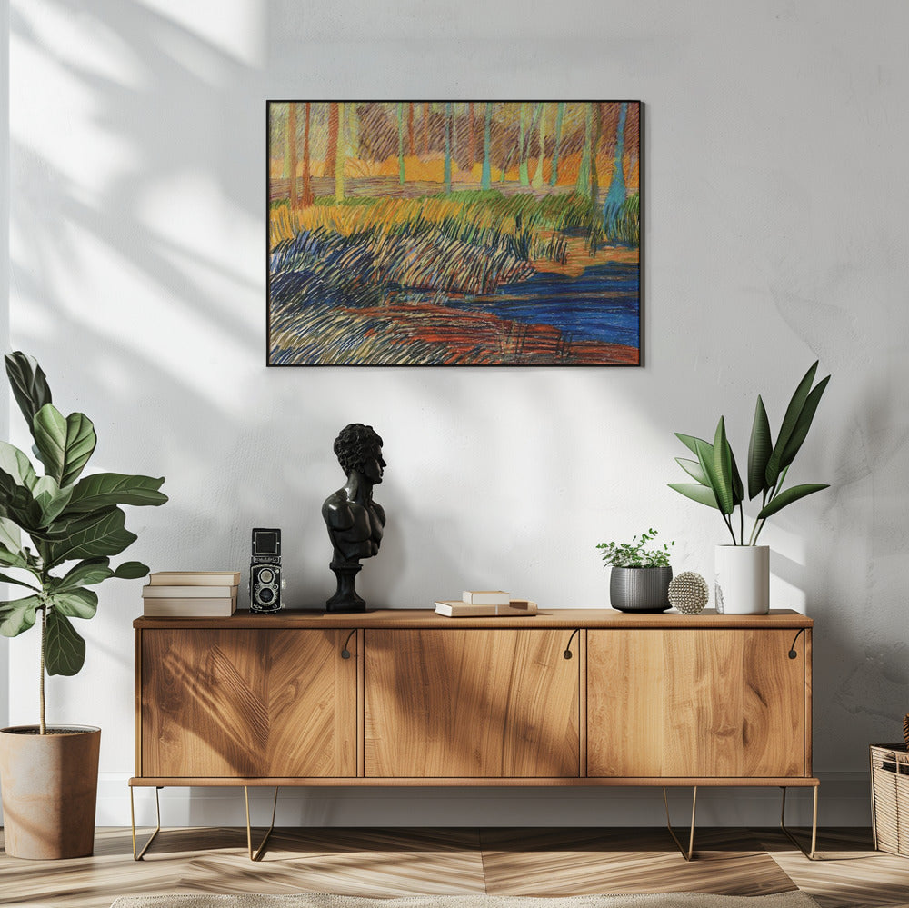 Bosgebieden | Poster