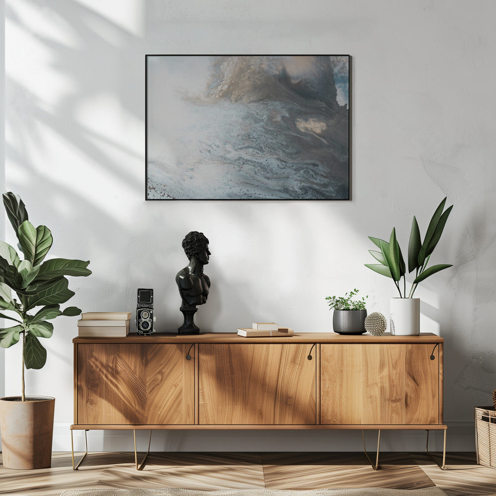 Neutrale tinten - Beweging | Poster