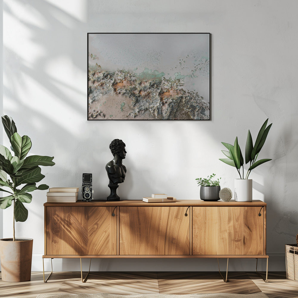 Aardse Fragmenten - Kustreliëfkunst | Poster