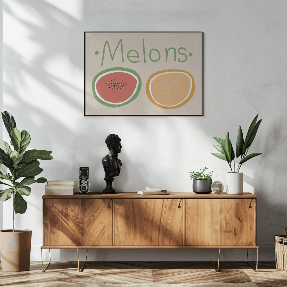 Meloenen | Poster