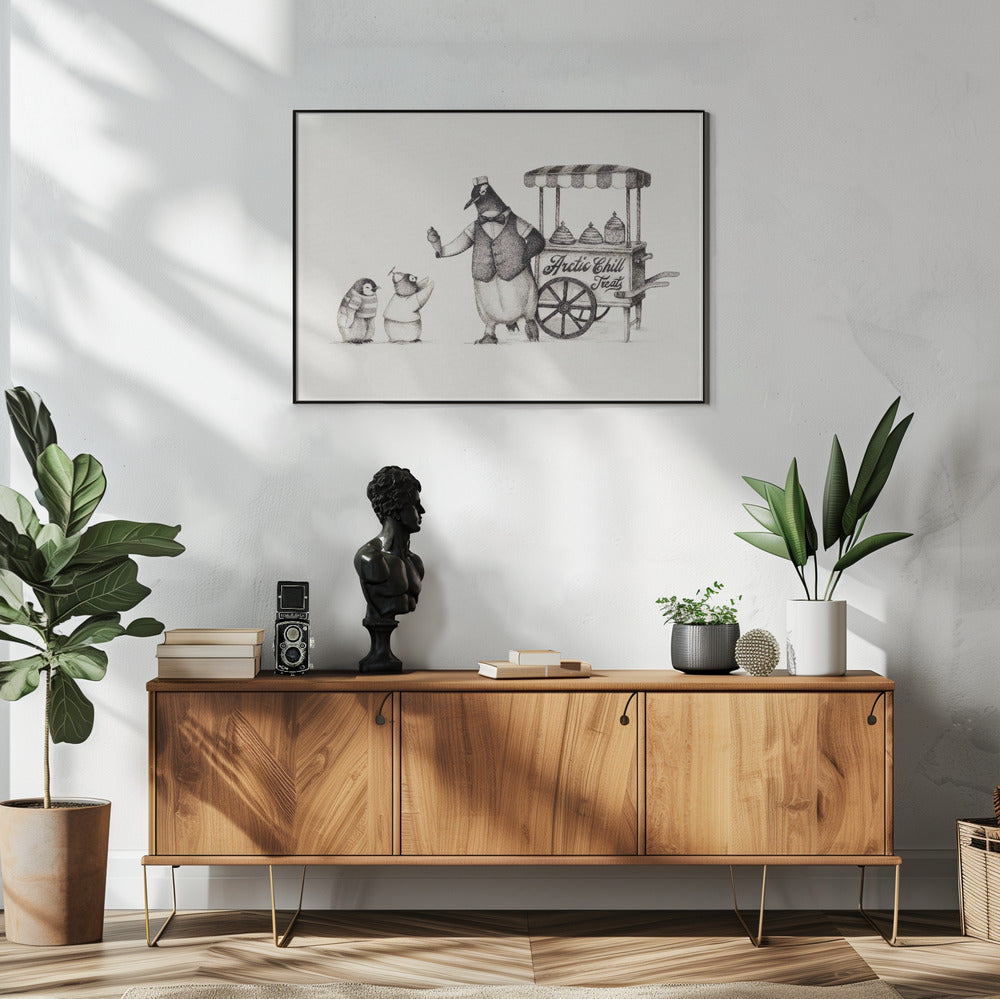 Arctische Chill-lekkernijen | Poster