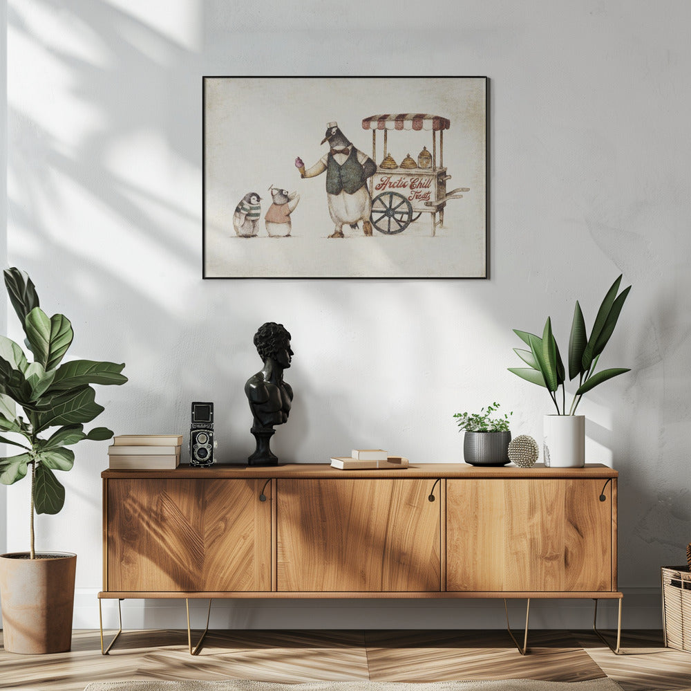 Arctische Chill-lekkernijen | Poster