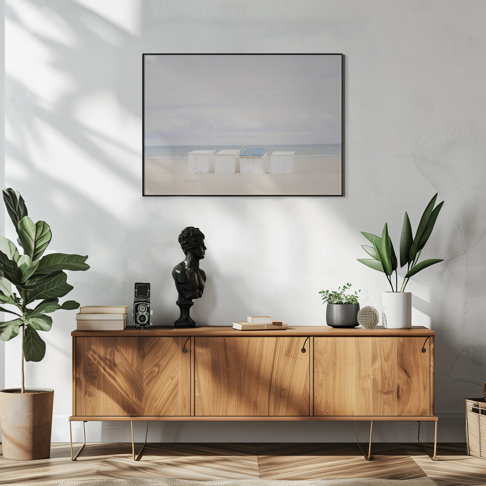 Blauw Dak | Poster