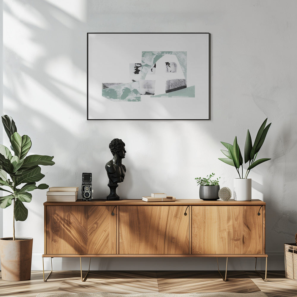 Geometric Shapes And Earthy Tones | Poster