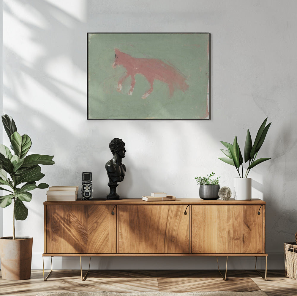 De Vos in gedempte tonen | Poster