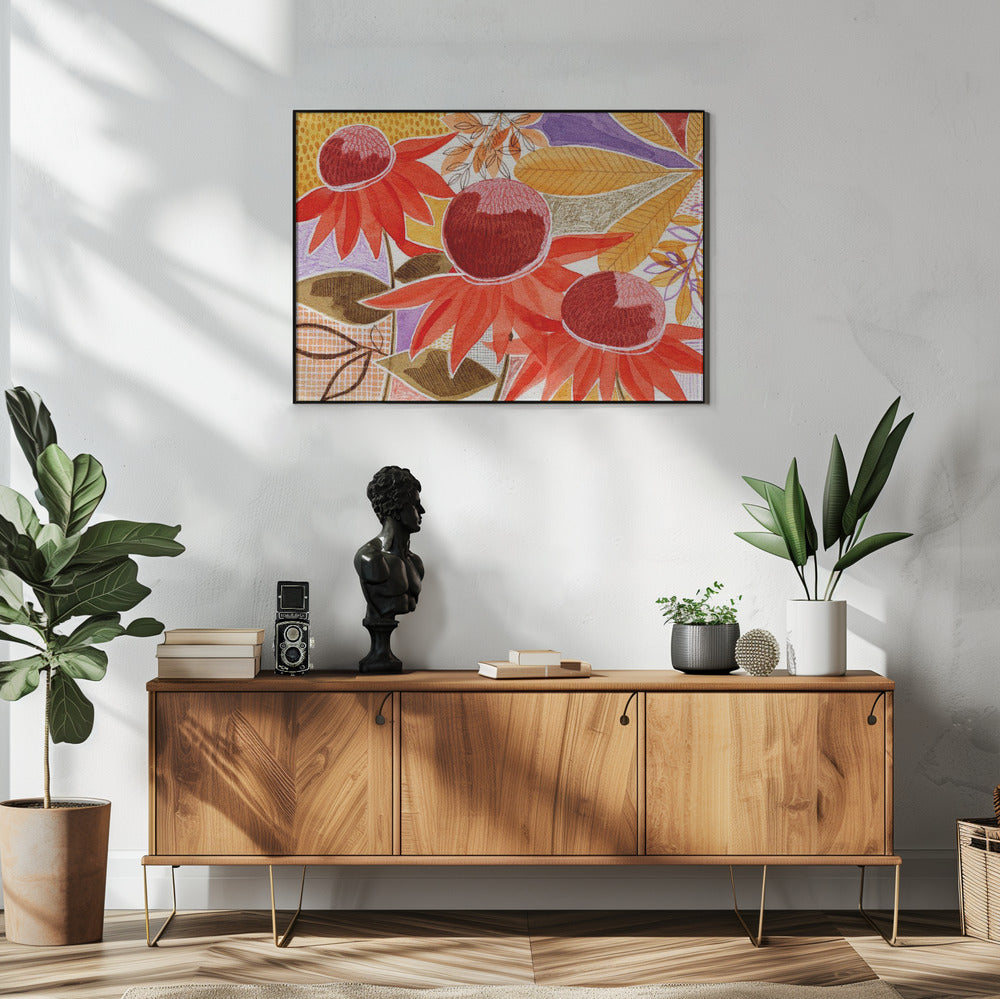 Layered Botanical Watercolour | Poster