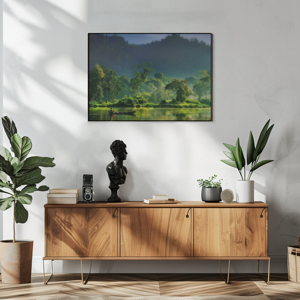 Schilderij van de natuur | Poster
