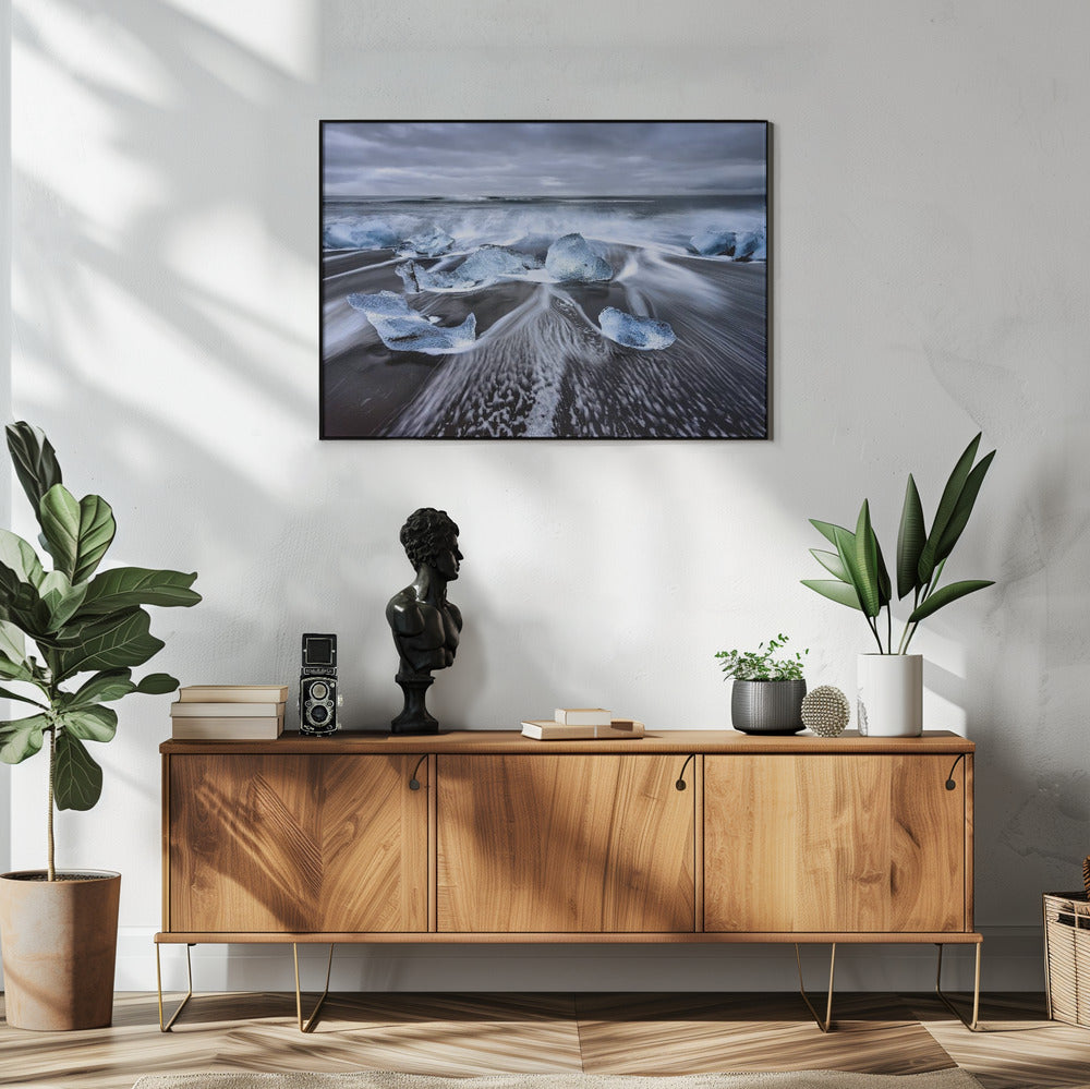Blauwe Diamanten | Poster