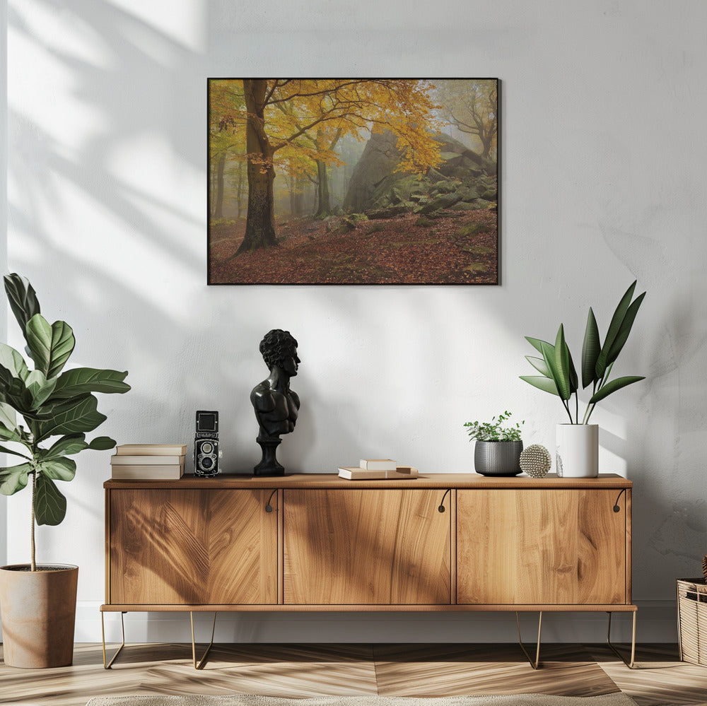 Herfstbos | Poster