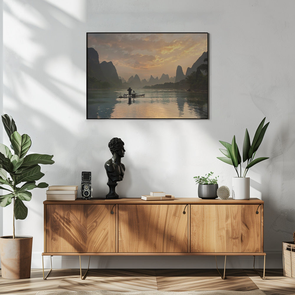 Gouden Li-rivier | Poster