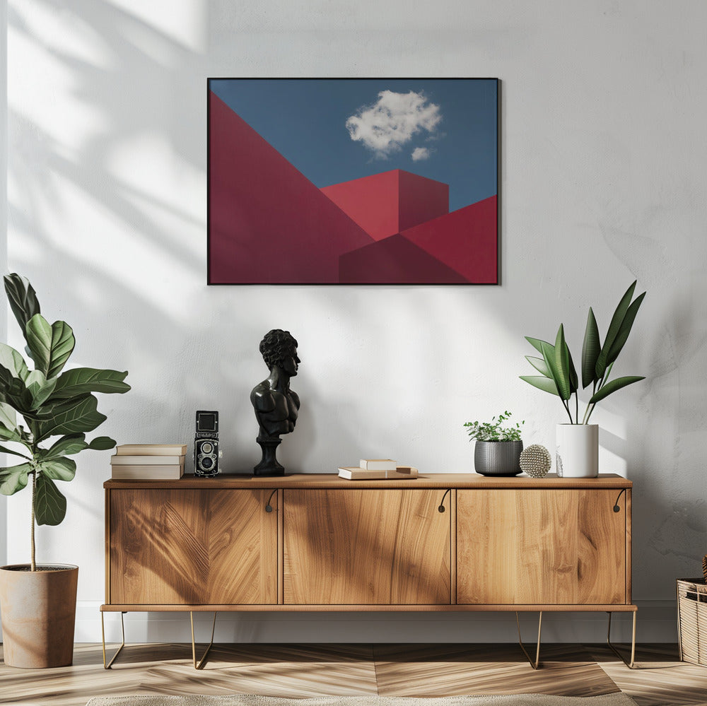 Red Shapes | Poster