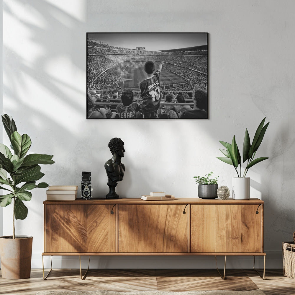 Kathedraal van het voetbal | Poster