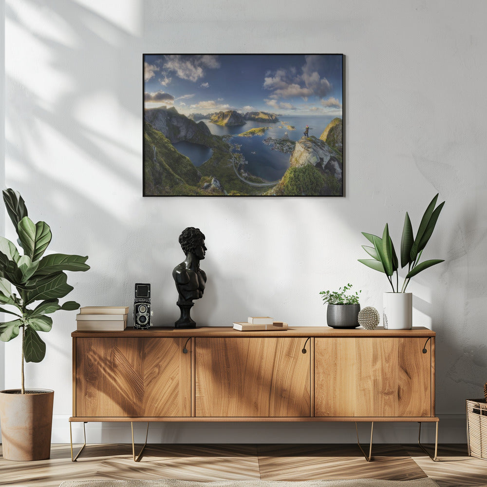 Uitzicht op Reinebringen | Poster