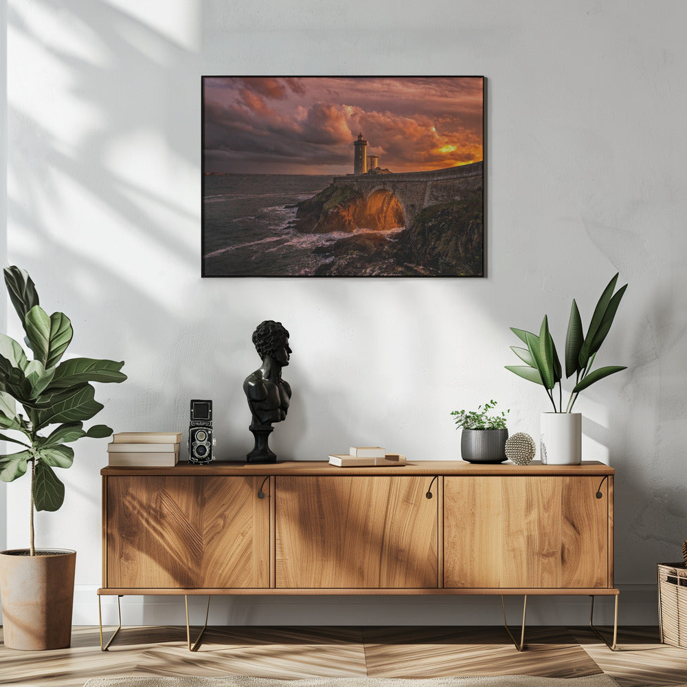 De zon gaat onder | Poster