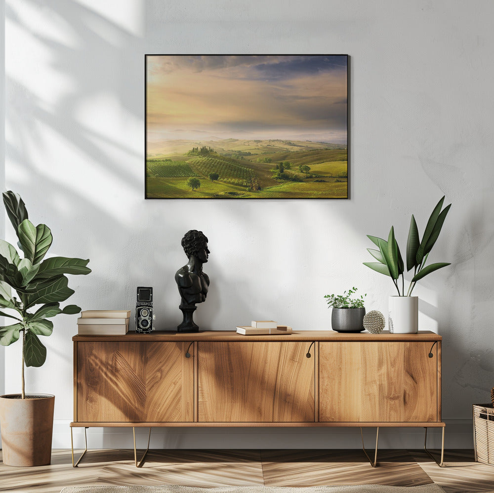 Podere Belvedere's Sunrise | Poster