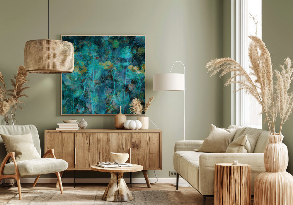 Painterly flowers | Canvas