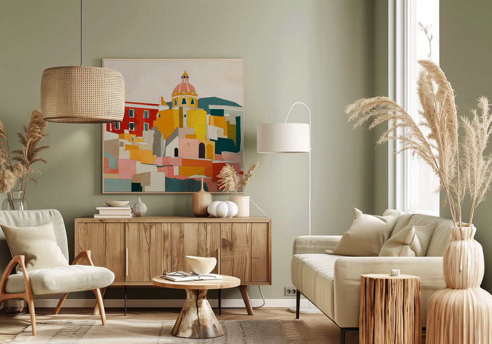 Procida Italië Kopie | Canvas