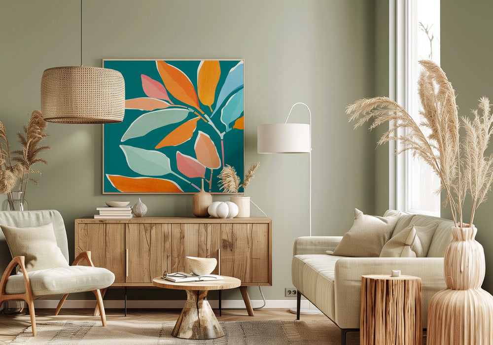 Magisch Regenboogbos | Canvas