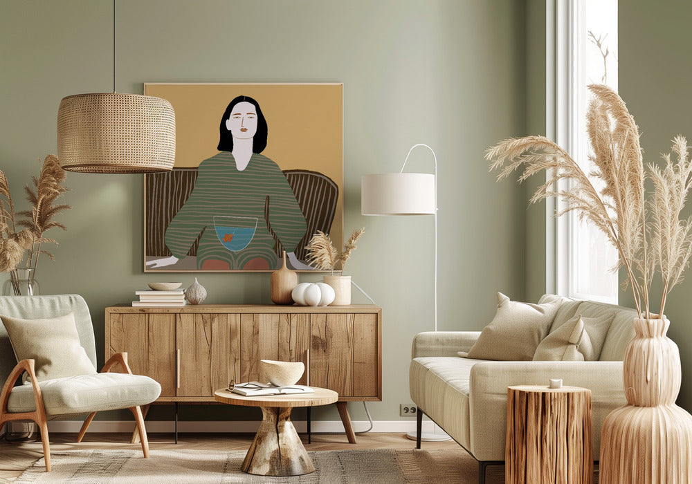 Fish lady | Canvas