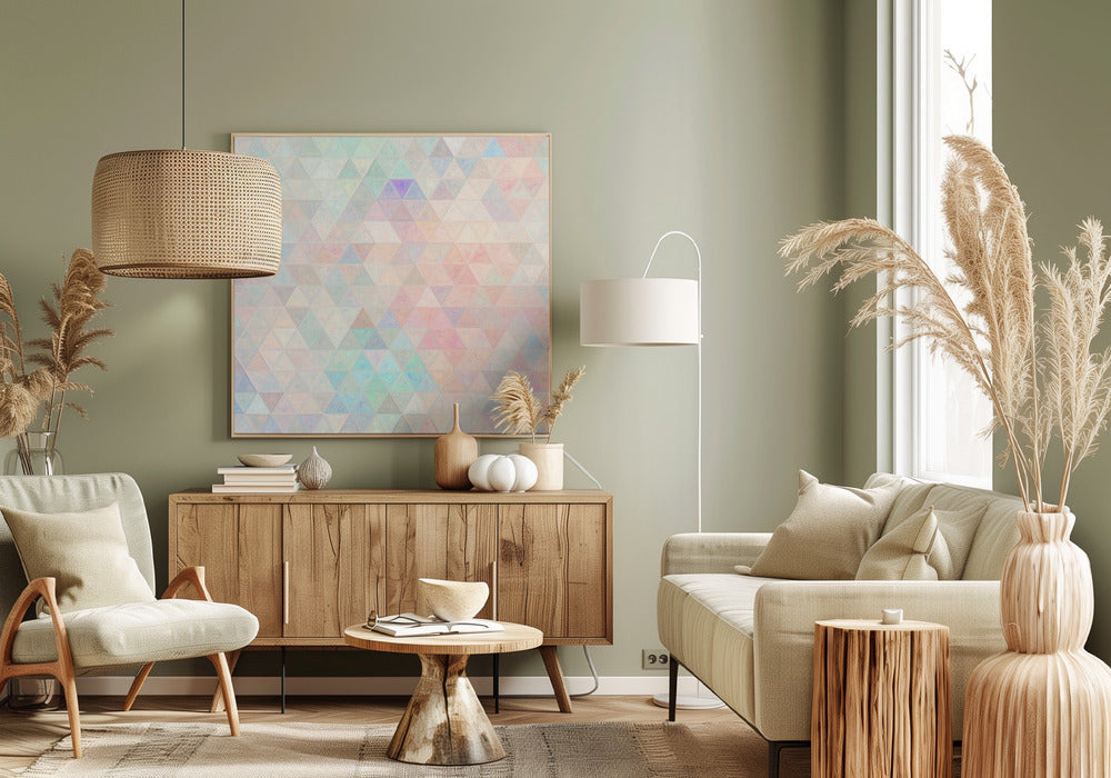 Mozaïek Energie Kunst (92) | Canvas