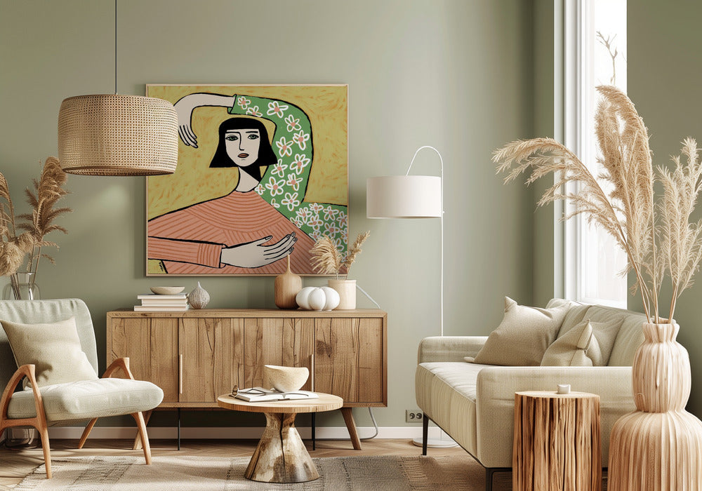 Vreugde van beweging | Canvas