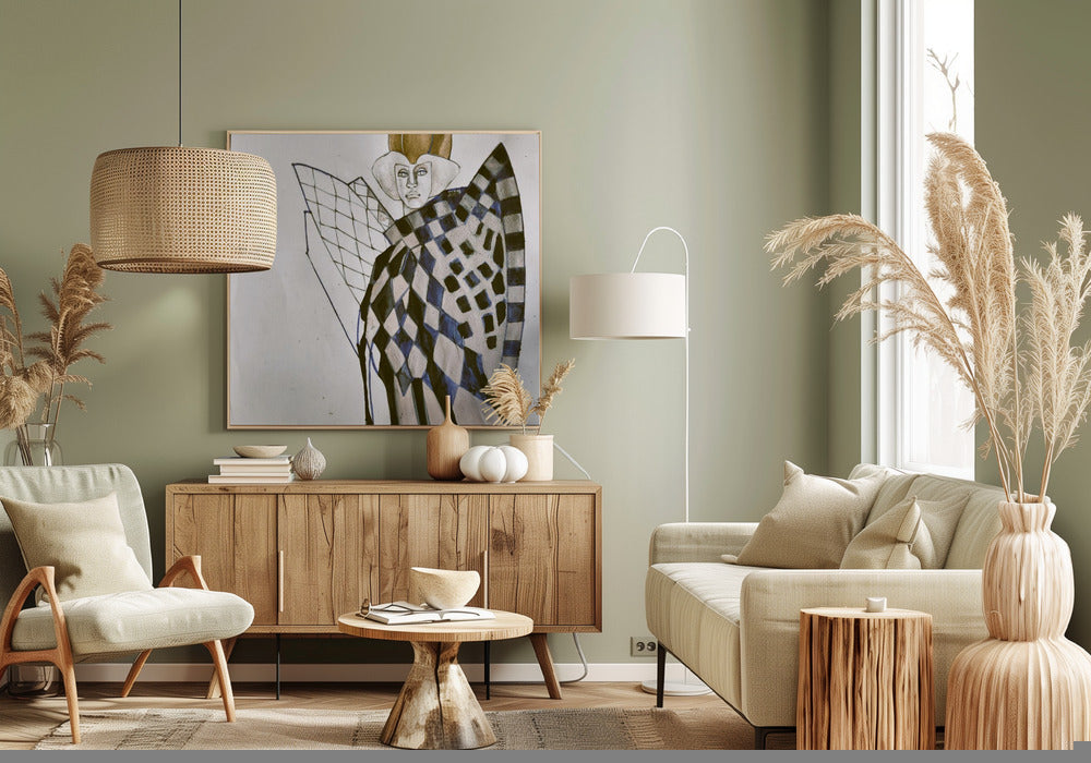 Gouden Maan | Canvas