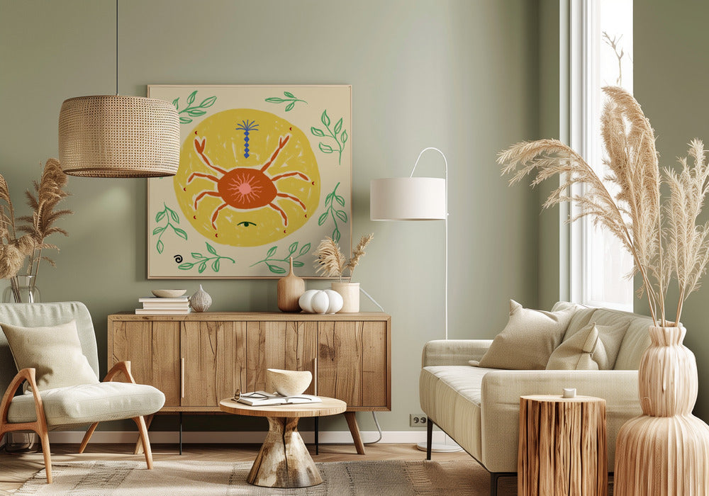 Hemelse krabbendans | Canvas