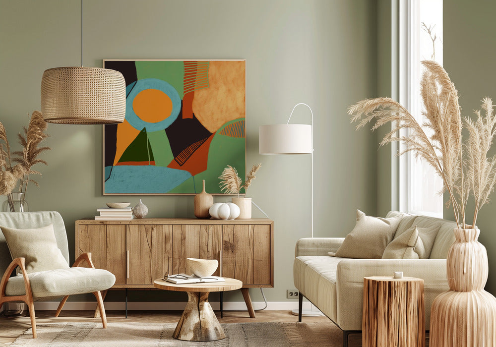 Abstracte patronen | Canvas