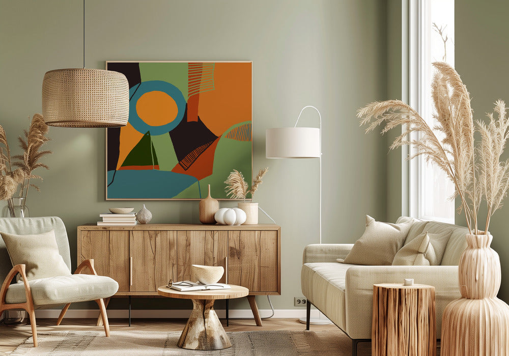 Abstracte patronen | Canvas