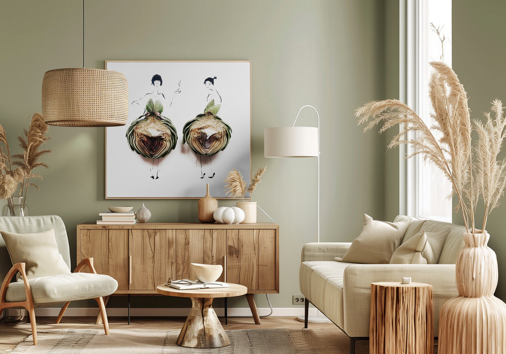 Artisjok Duo | Canvas