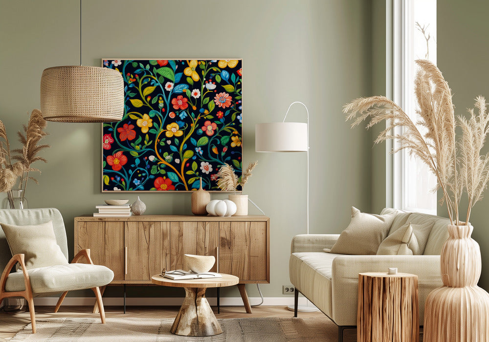 Bloeiende bloesems | Canvas