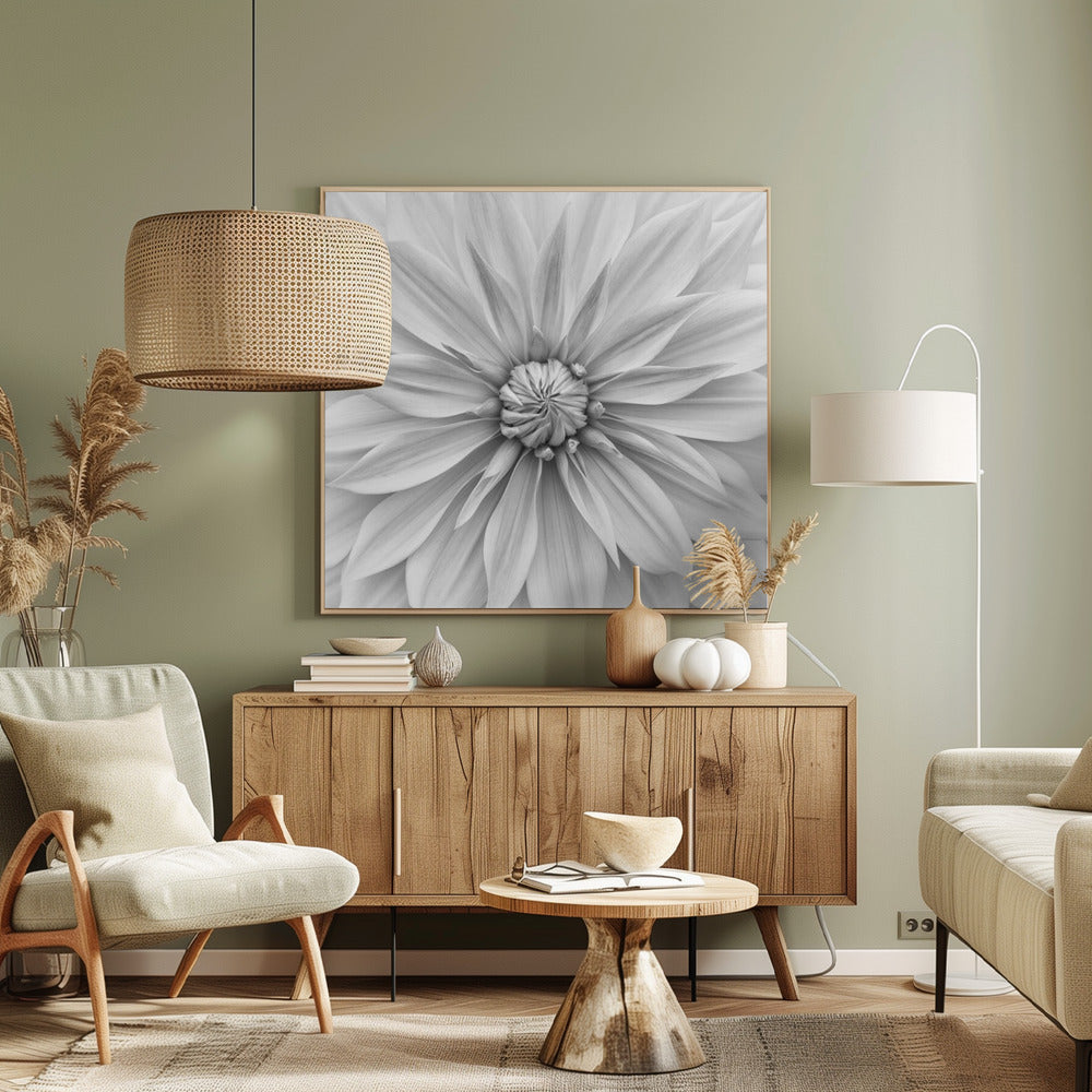 Hamari goud in monochroom | Canvas