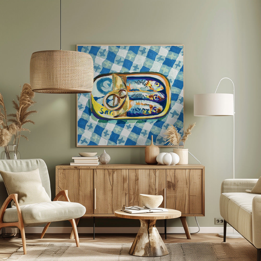 Blikje sardines | Canvas