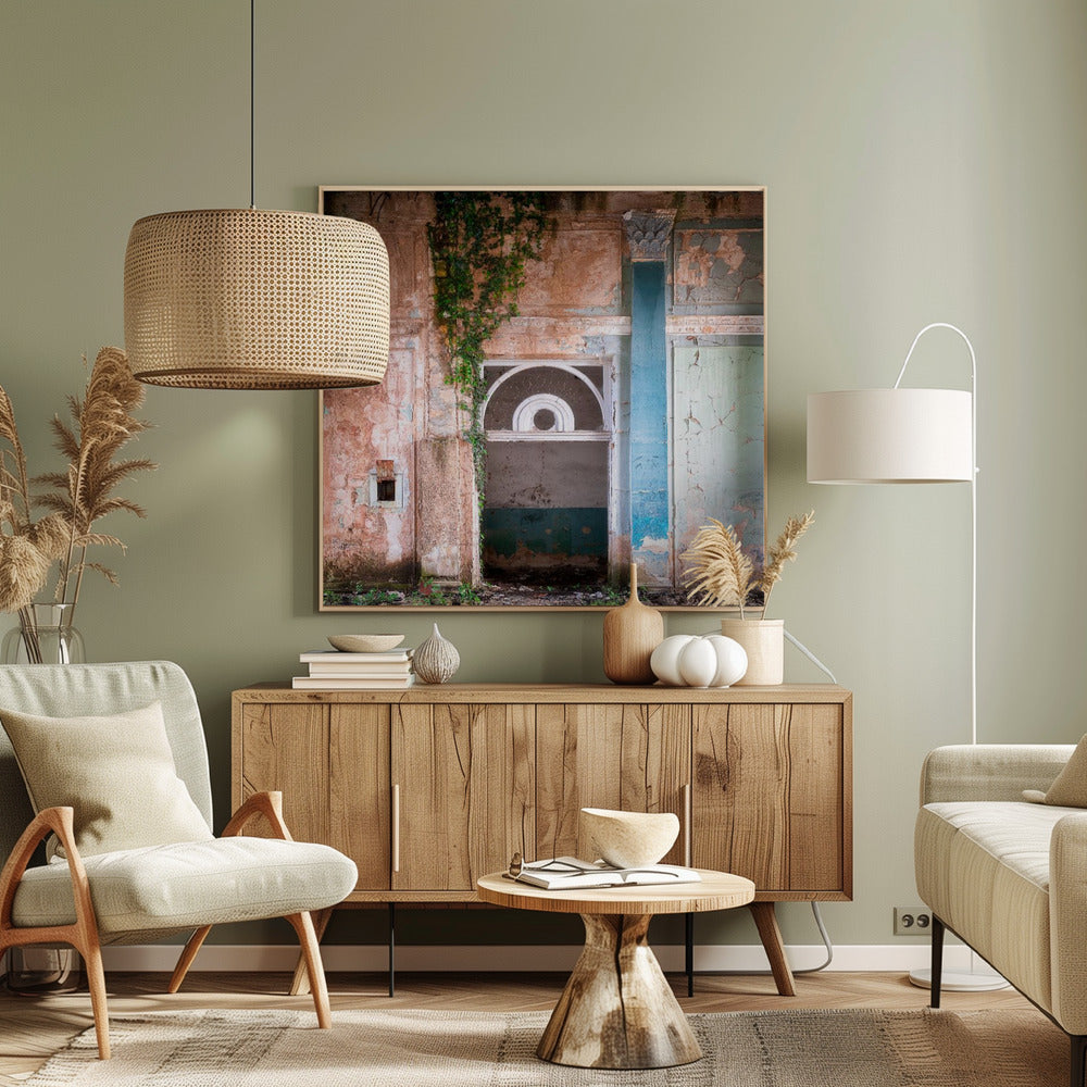 Overwoekerde ingang | Canvas